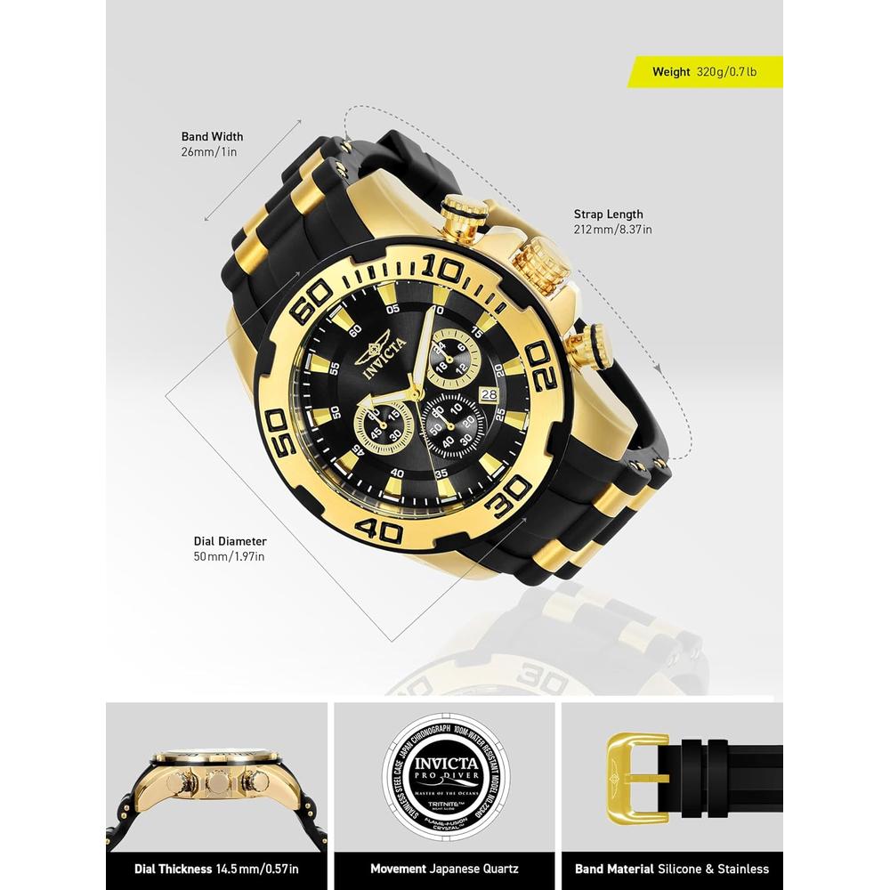 INVICTA PRO DIVER 22340 RELOJ HOMBRE - 5