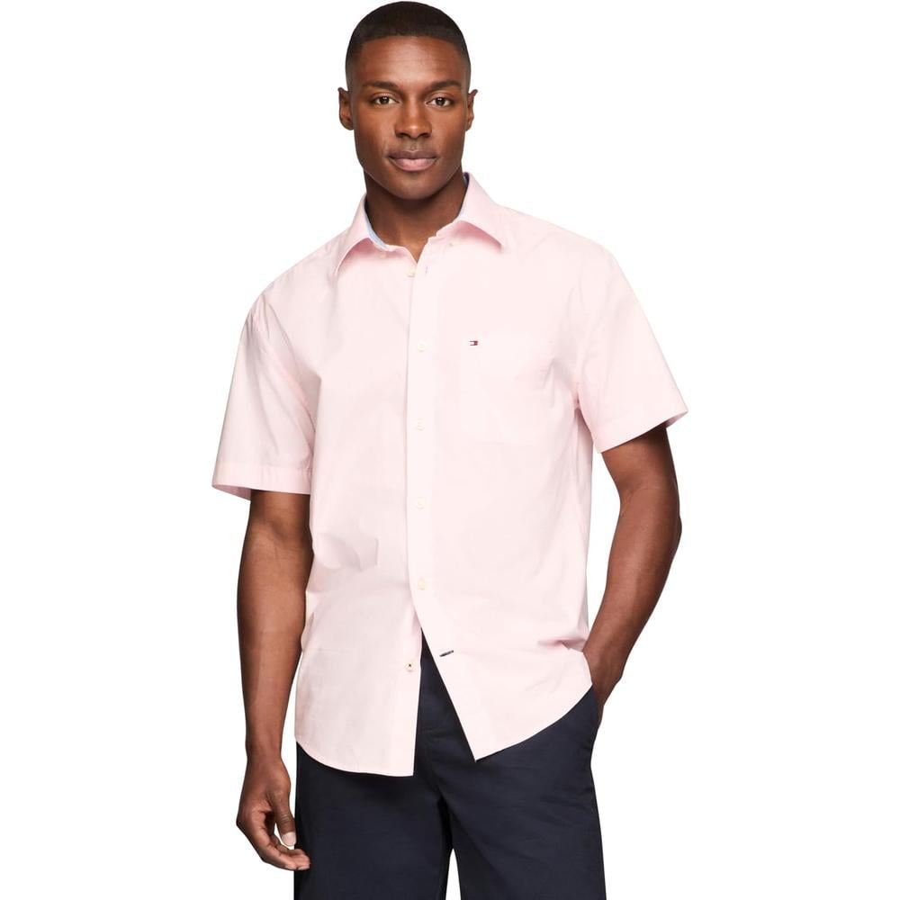 CAMISA PARA HOMBRE TOMMY HILFIGER CLASSIC FIT MANGA CORTA - 1