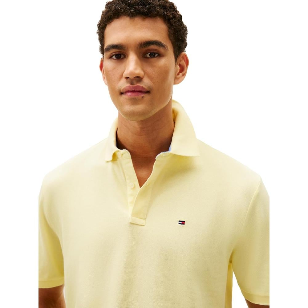 POLO PARA HOMBRE TOMMY HILFIGER CLASSIC FIT MANGA CORTA AMARILLO - 3