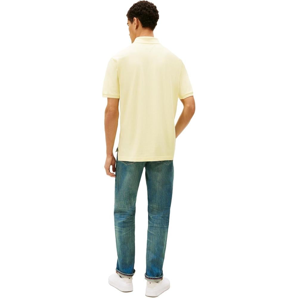 POLO PARA HOMBRE TOMMY HILFIGER CLASSIC FIT MANGA CORTA AMARILLO - 5
