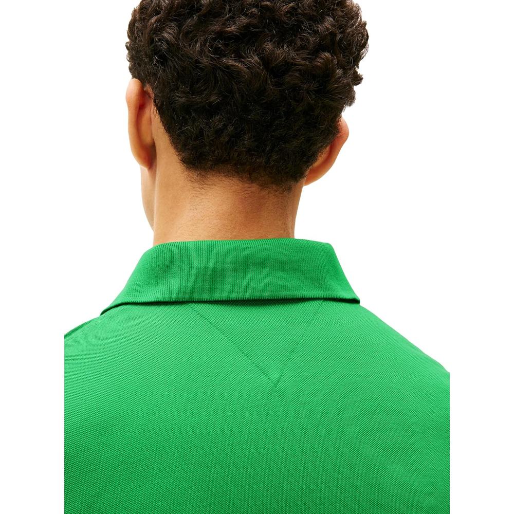 POLO PARA HOMBRE TOMMY HILFIGER REGULAR FIT MANGA CORTA VERDE HELECHO - 2