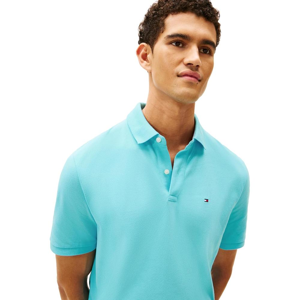 POLO PARA HOMBRE TOMMY HILFIGER CLASSIC FIT MANGA CORTA AZUL - 2