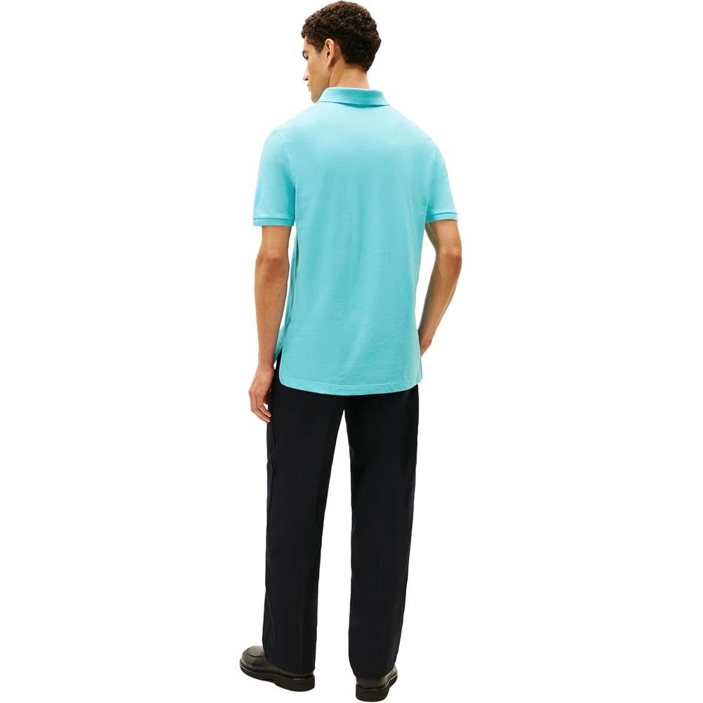 POLO PARA HOMBRE TOMMY HILFIGER CLASSIC FIT MANGA CORTA AZUL - 4