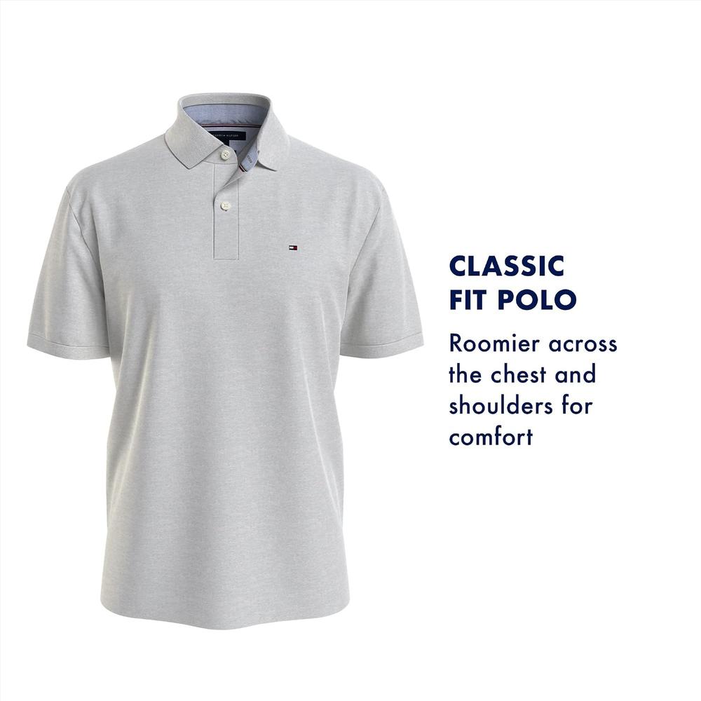 POLO PARA HOMBRE TOMMY HILFIGER CLASSIC FIT MANGA CORTA AZUL - 7