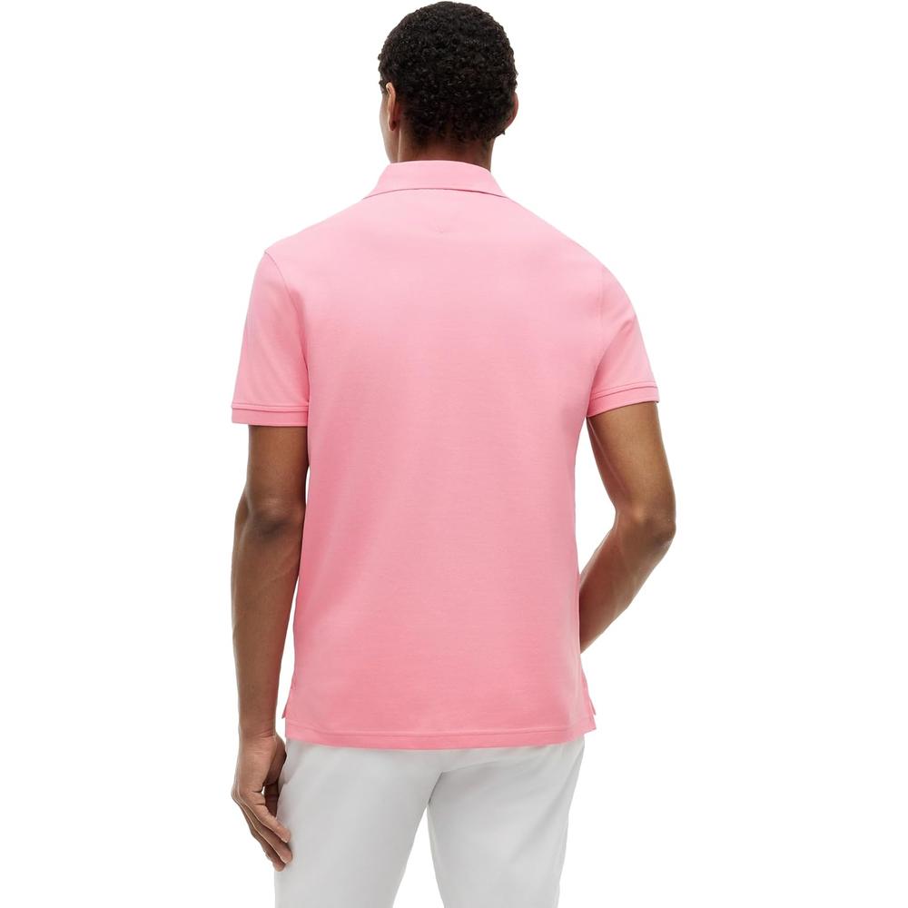 POLO PARA HOMBRE TOMMY HILFIGER 1985 REGULAR FIT MANGA CORTA ROSA MUÑECA - 5