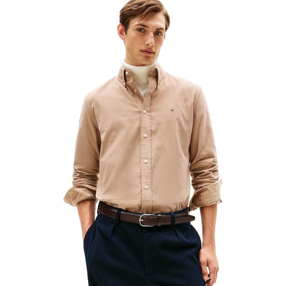 CAMISA PARA HOMBRE TOMMY HILFIGER REGULAR FIT MANGA LARGA - 1