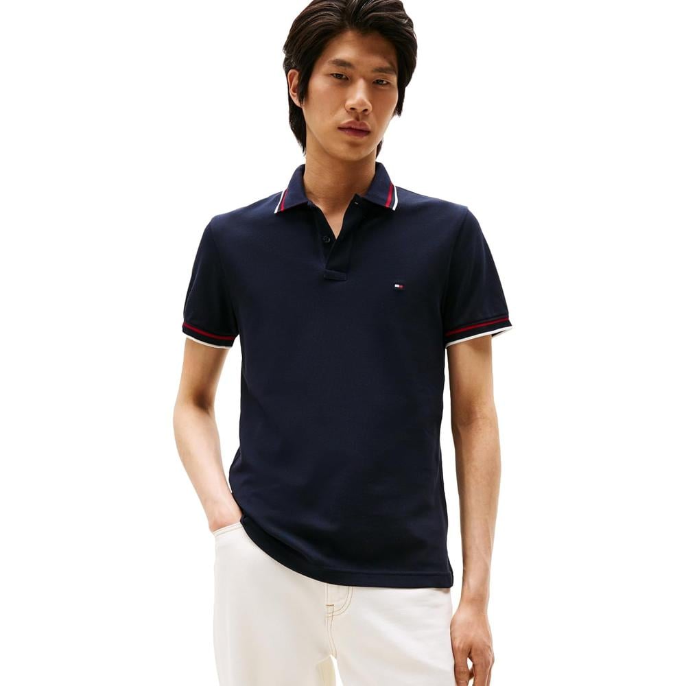 POLO PARA HOMBRE TOMMY HILFIGER SLIM FIT MANGA CORTA - 1