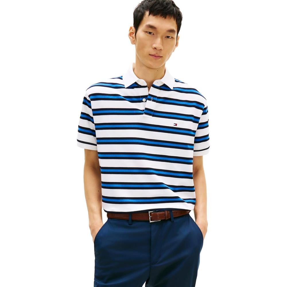 POLO PARA HOMBRE TOMMY HILFIGER CLASSIC FIT MANGA CORTA MULTICOLOR - 1
