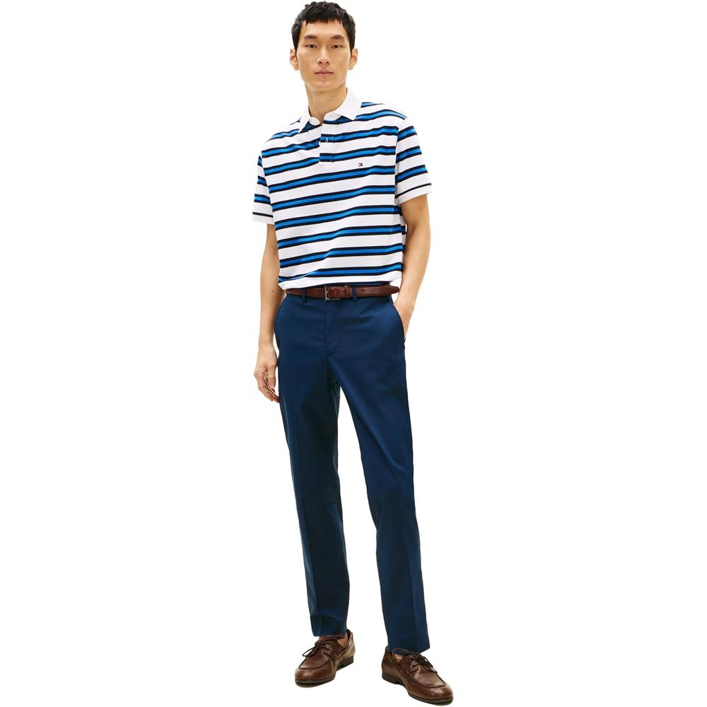 POLO PARA HOMBRE TOMMY HILFIGER CLASSIC FIT MANGA CORTA MULTICOLOR - 5