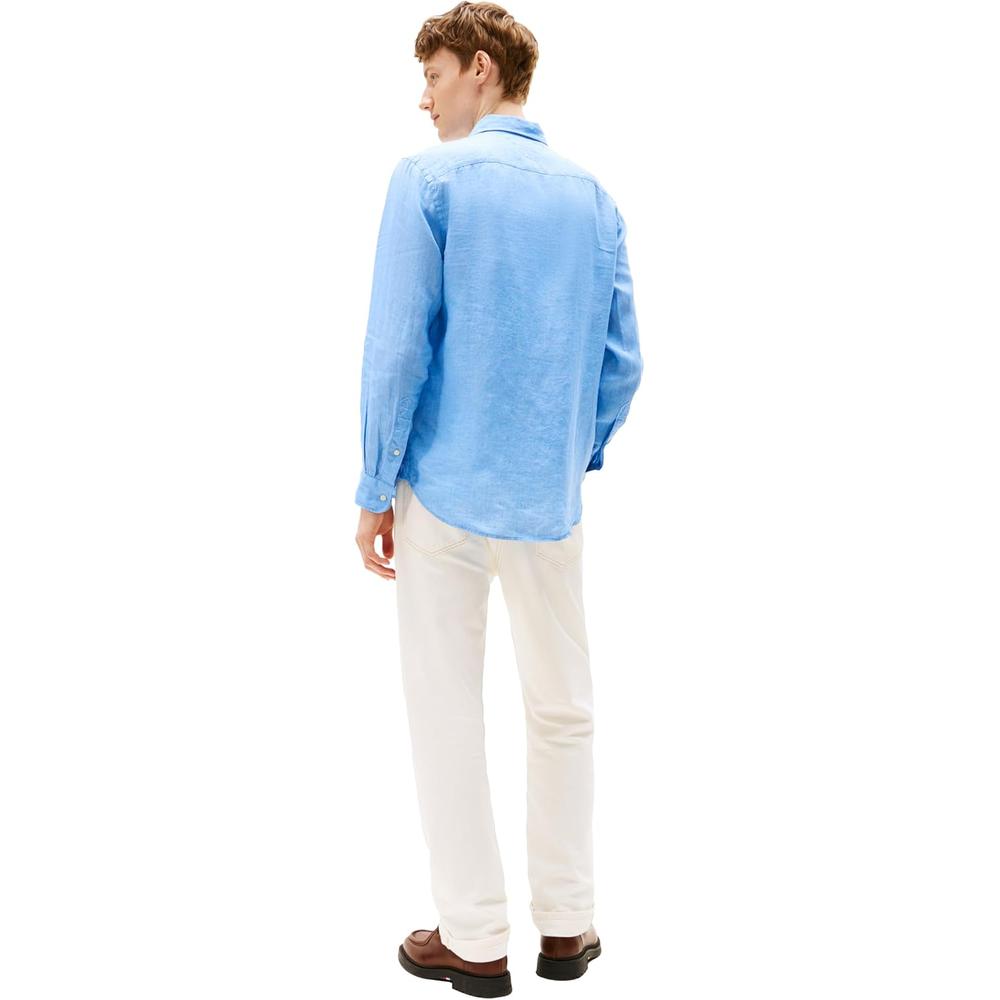 CAMISA PARA HOMBRE TOMMY HILFIGER REGULAR FIT MANGA LARGA - 4