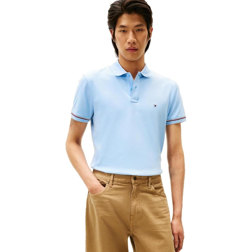 POLO PARA HOMBRE TOMMY HILFIGER LIQUID COTTON SLIM FIT MANGA CORTA - 1