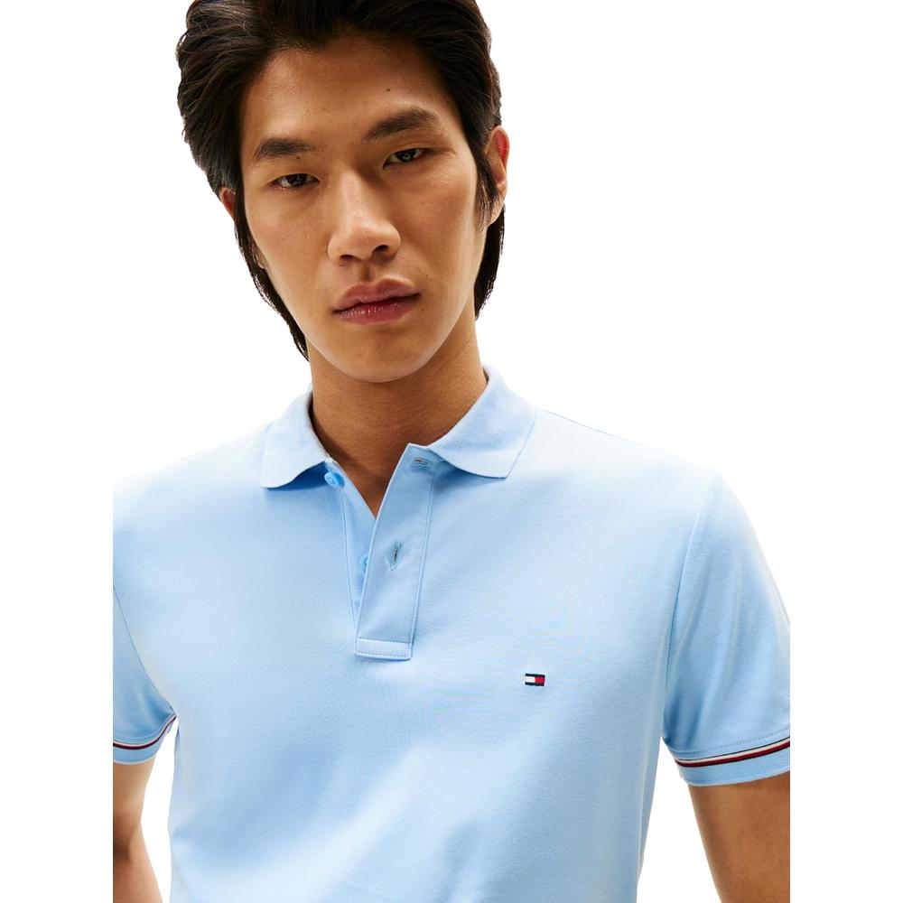 POLO PARA HOMBRE TOMMY HILFIGER LIQUID COTTON SLIM FIT MANGA CORTA - 2