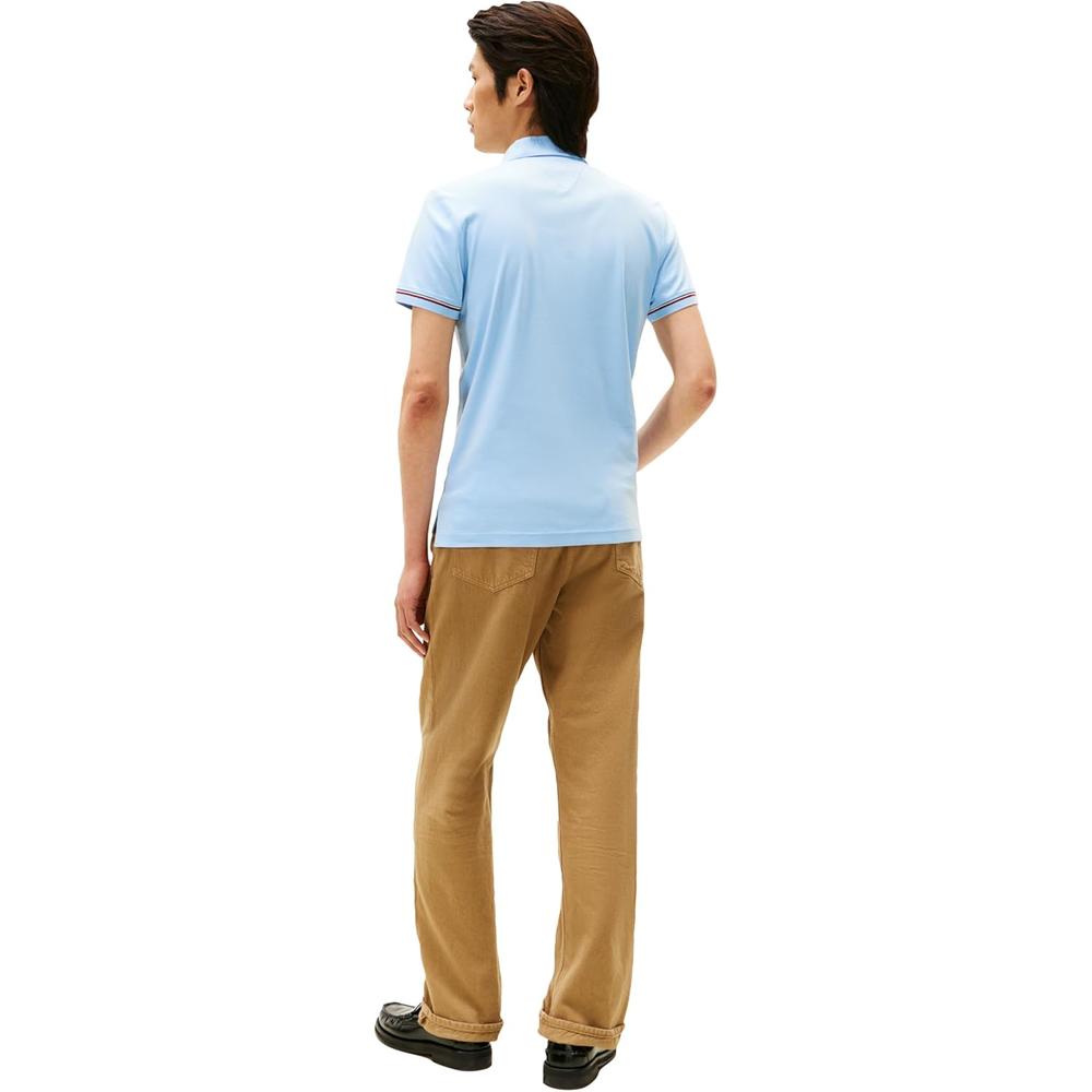 POLO PARA HOMBRE TOMMY HILFIGER LIQUID COTTON SLIM FIT MANGA CORTA - 4