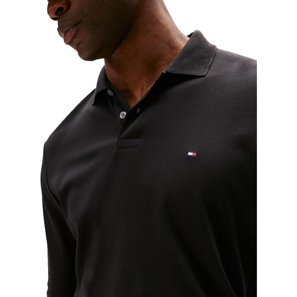 POLO PARA HOMBRE TOMMY HILFIGER LIQUID COTTON REGULAR FIT MANGA LARGA - 2
