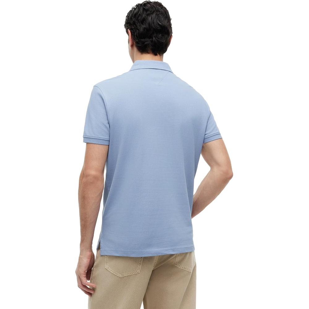 POLO PARA HOMBRE TOMMY HILFIGER 1985 REGULAR FIT MANGA CORTA AZUL FRESCO - 4