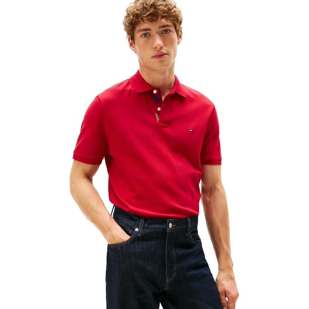 POLO PARA HOMBRE TOMMY HILFIGER REGULAR FIT MANGA CORTA - 1