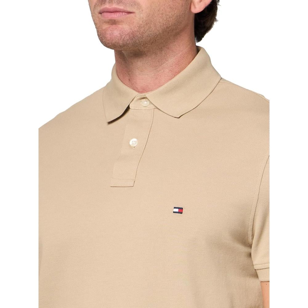 POLO PARA HOMBRE TOMMY HILFIGER 1985 REGULAR FIT MANGA CORTA MADERA DE SÁNDALO - 3