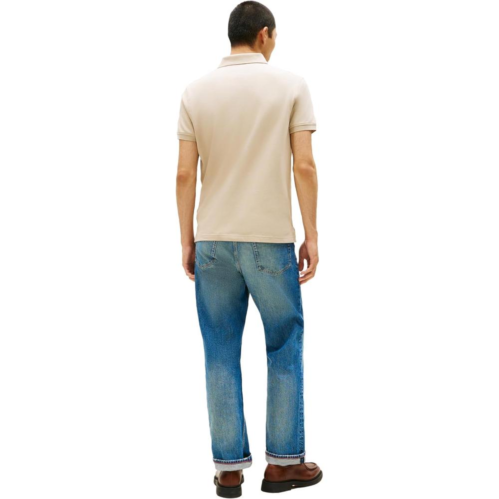POLO PARA HOMBRE TOMMY HILFIGER 1985 REGULAR FIT MANGA CORTA MADERA DE SÁNDALO - 5