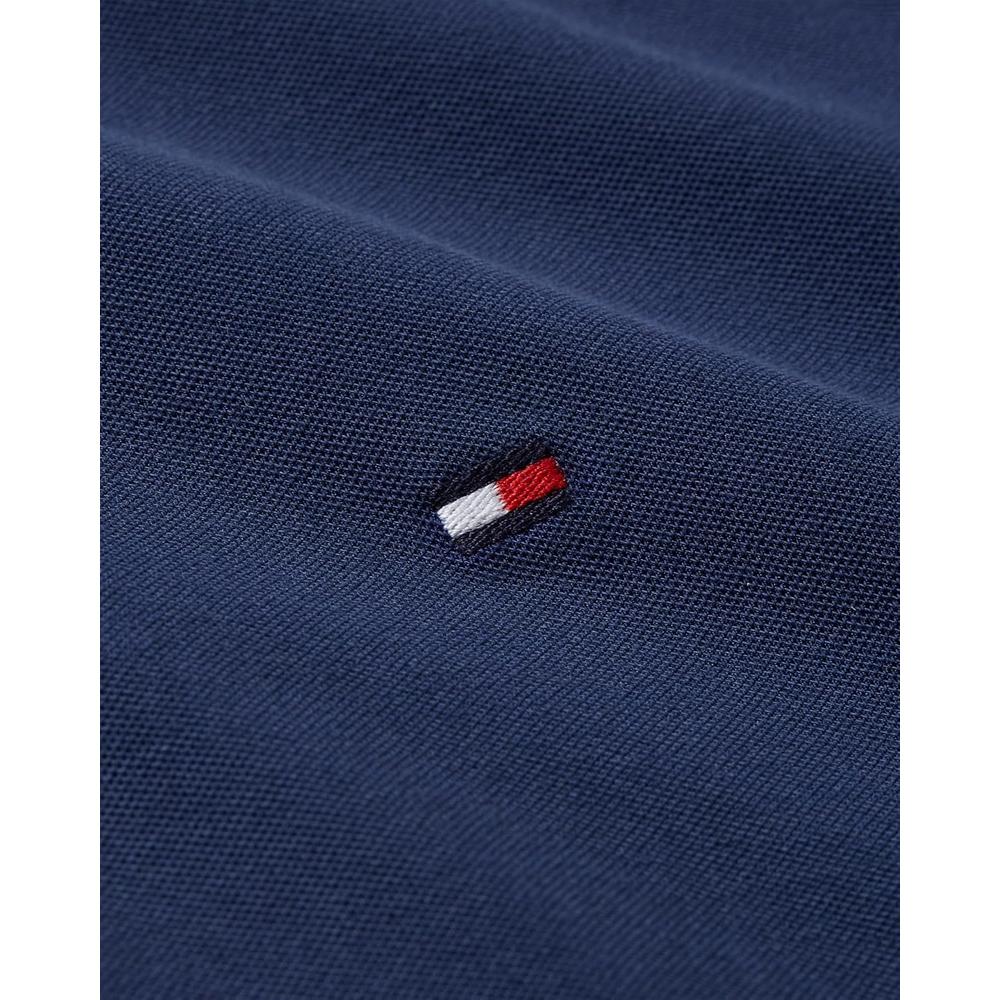 POLO PARA HOMBRE TOMMY HILFIGER REGULAR FIT MANGA CORTA AZUL CIELO CON DETALLE - 5