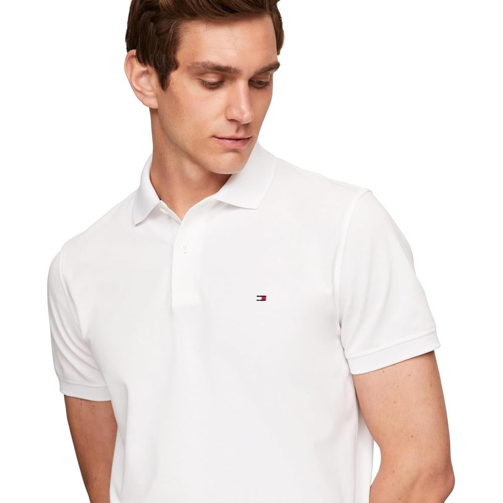 POLO PARA HOMBRE TOMMY HILFIGER REGULAR FIT MANGA CORTA BLANCO - 2