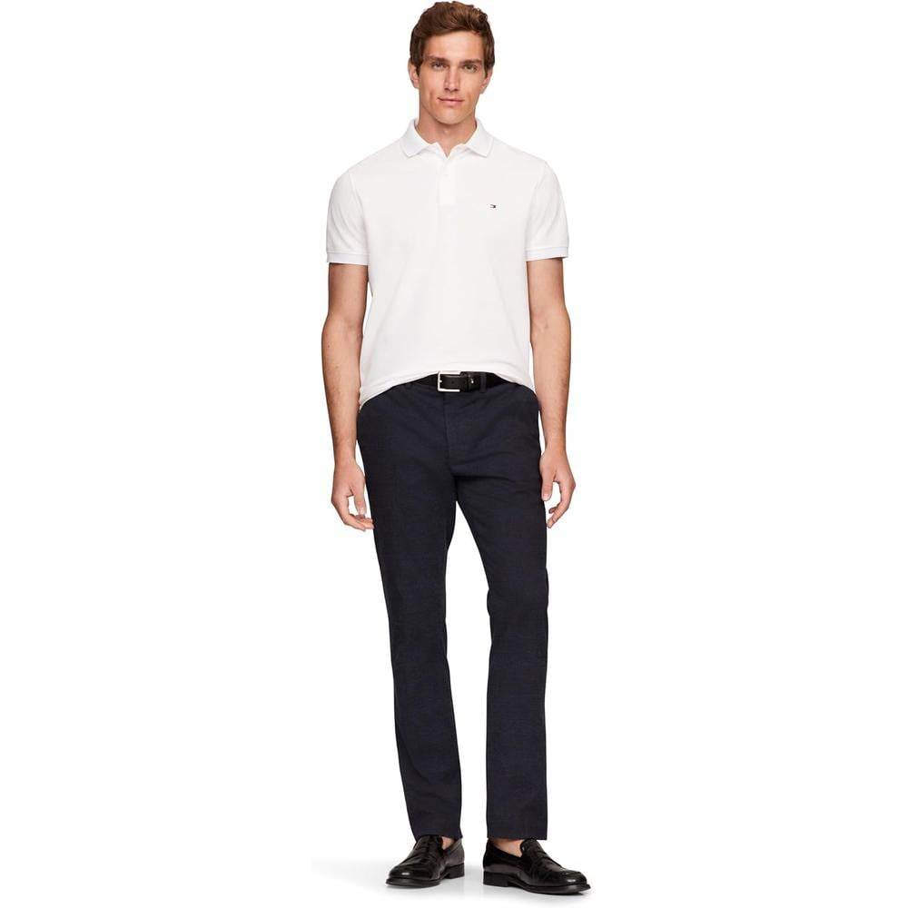 POLO PARA HOMBRE TOMMY HILFIGER REGULAR FIT MANGA CORTA BLANCO - 3