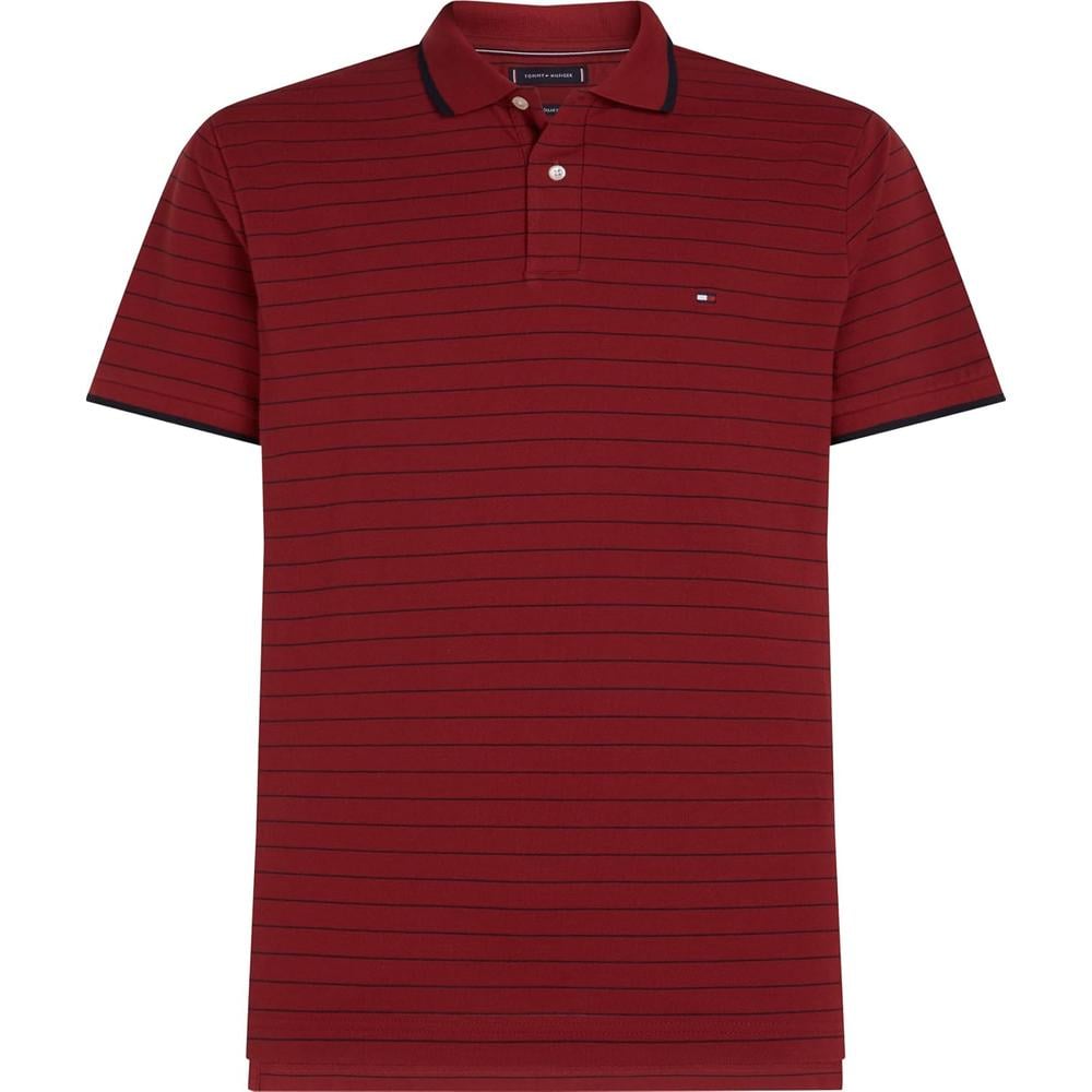 POLO PARA HOMBRE TOMMY HILFIGER REGULAR FIT MANGA CORTA MULTICOLOR - 1
