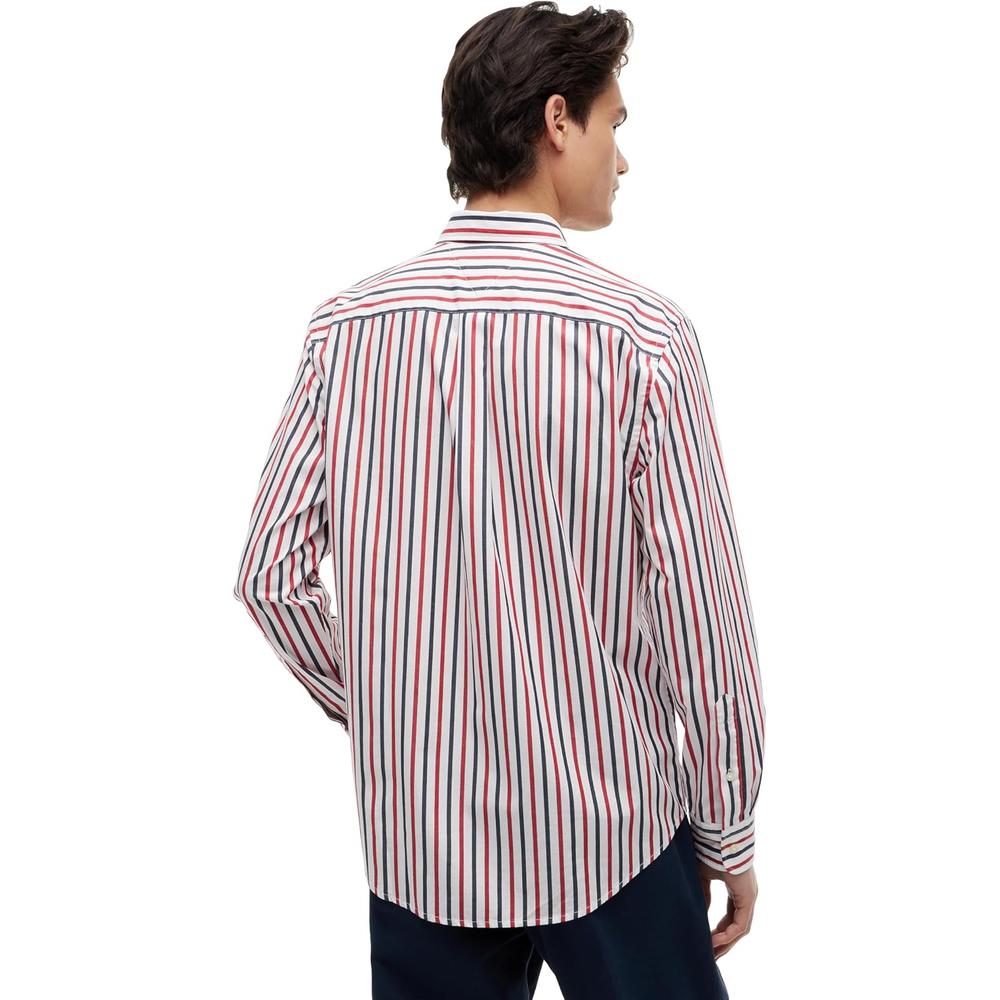 CAMISA PARA HOMBRE TOMMY HILFIGER REGULAR FIT MANGA LARGA MULTICOLOR - 4