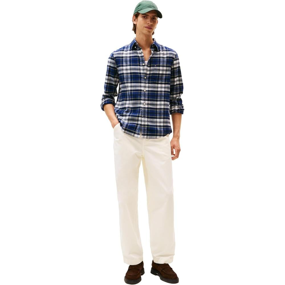 CAMISA PARA HOMBRE TOMMY HILFIGER REGULAR FIT MANGA LARGA - 3