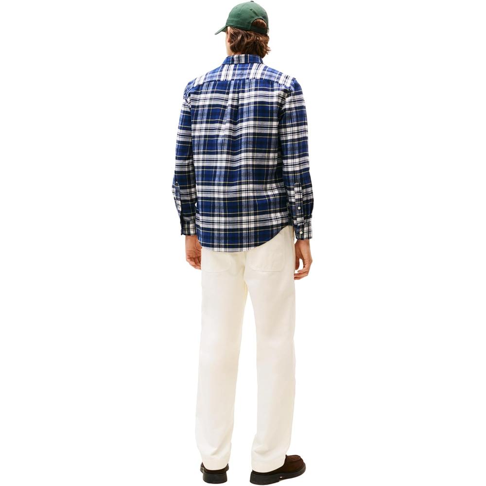 CAMISA PARA HOMBRE TOMMY HILFIGER REGULAR FIT MANGA LARGA - 4