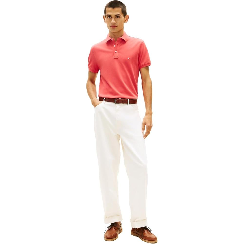 POLO PARA HOMBRE TOMMY HILFIGER 1985 SLIM FIT MANGA CORTA - 4