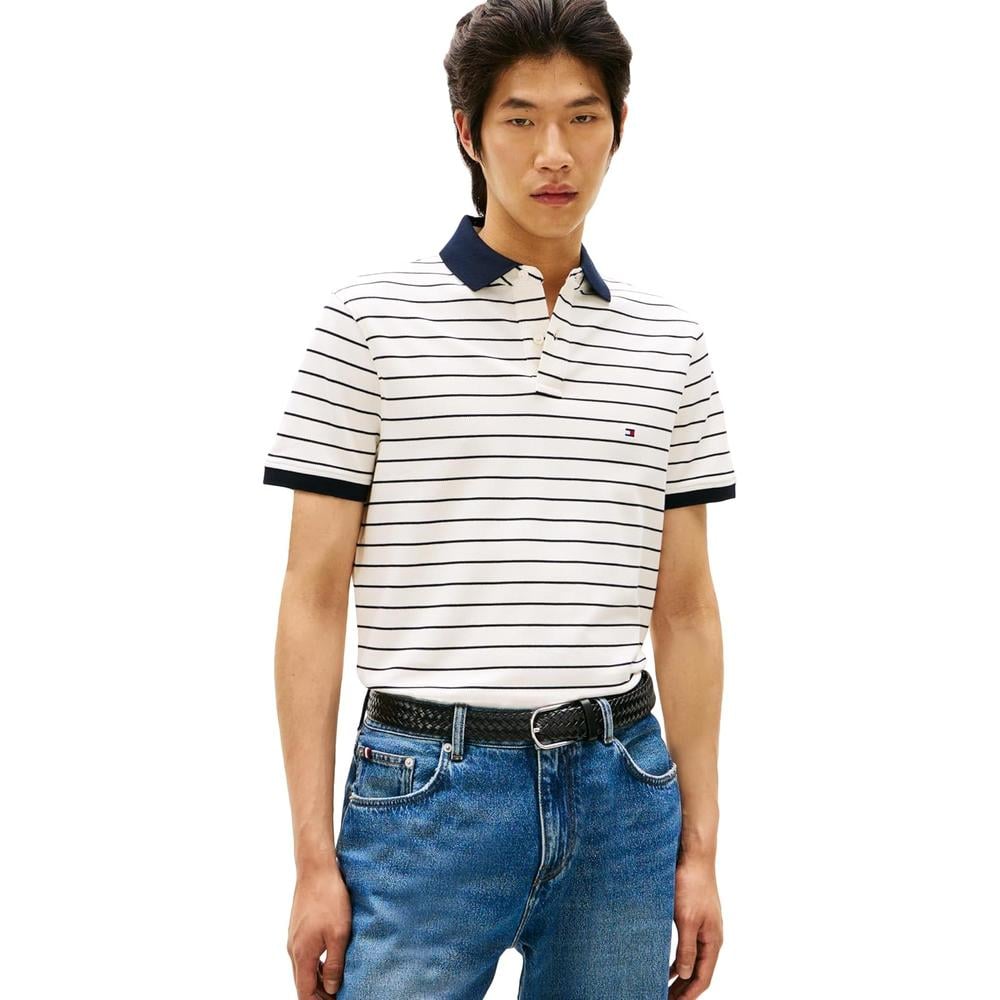 POLO PARA HOMBRE TOMMY HILFIGER 1985 REGULAR FIT MANGA CORTA MULTICOLOR - 1