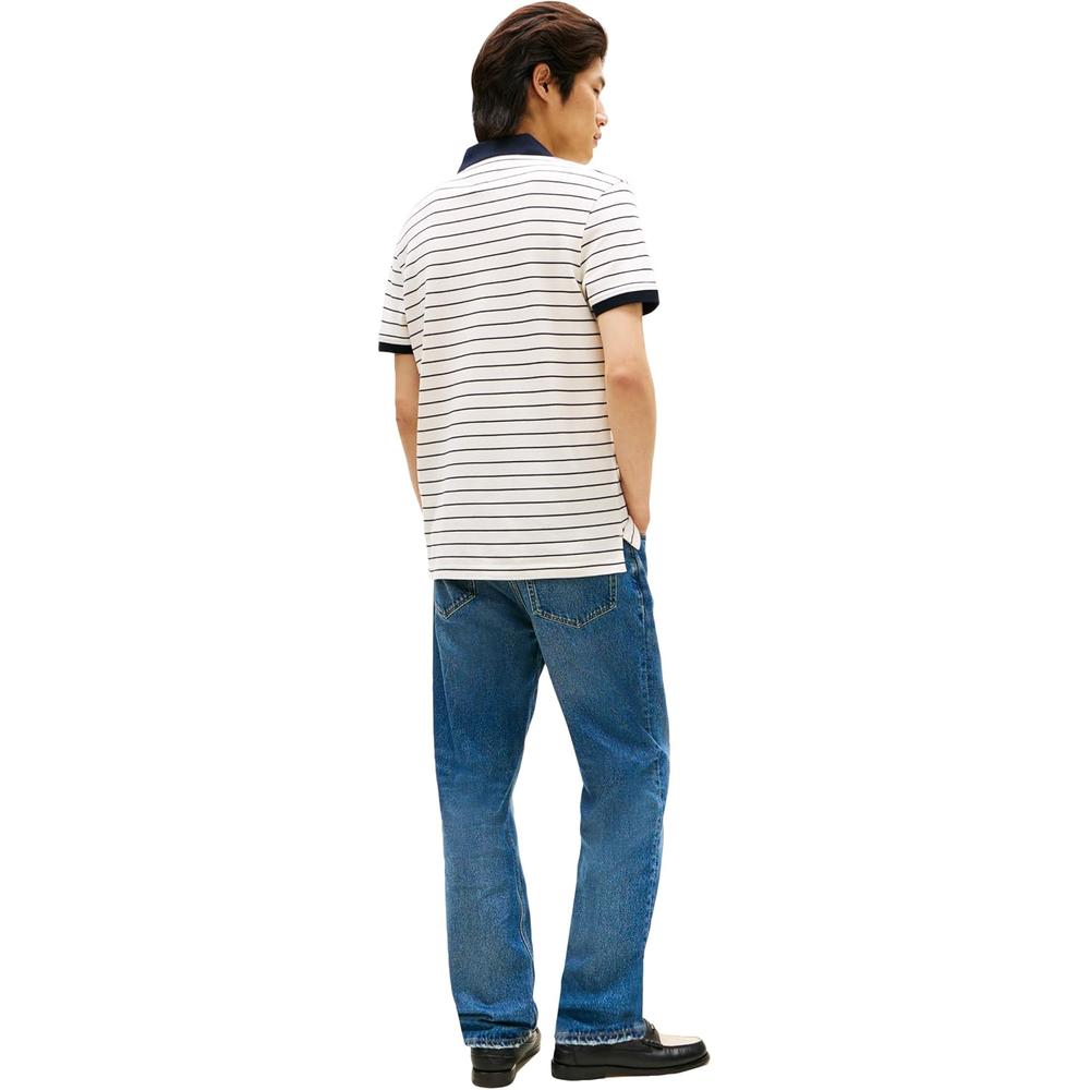 POLO PARA HOMBRE TOMMY HILFIGER 1985 REGULAR FIT MANGA CORTA MULTICOLOR - 4