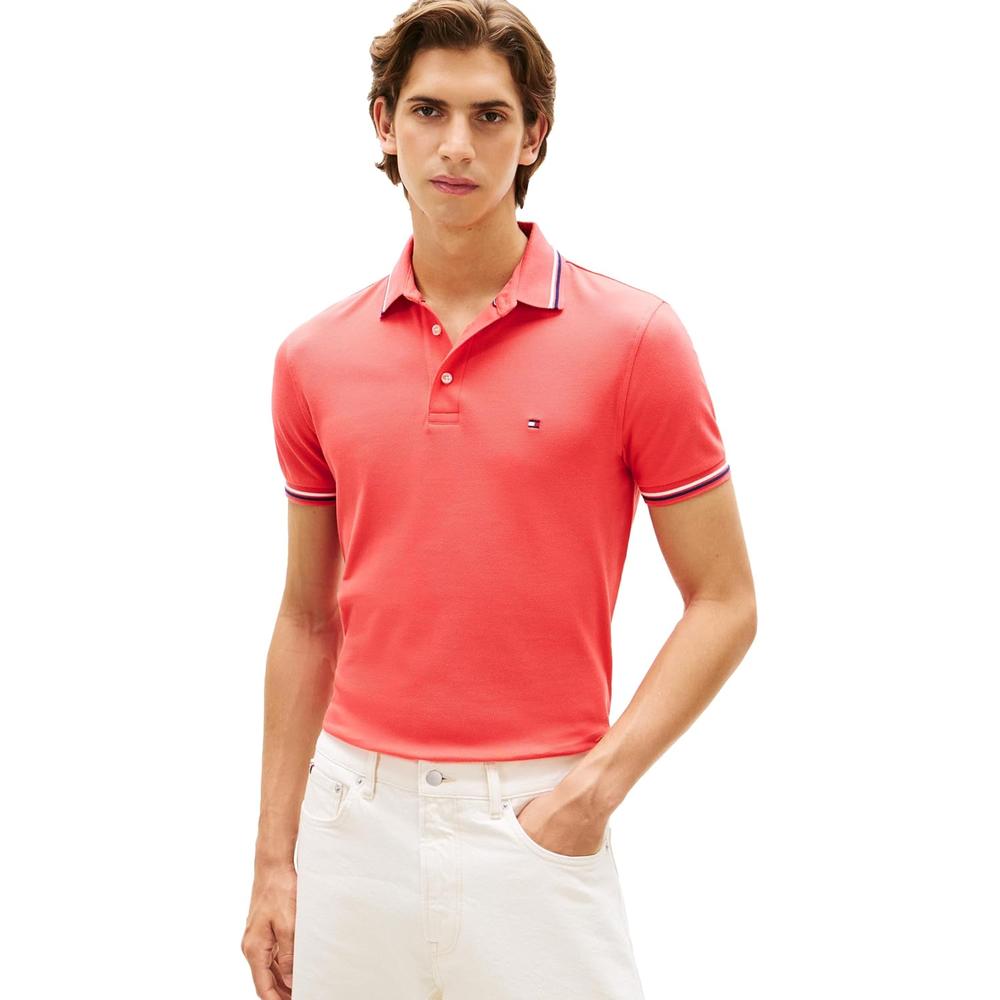 POLO PARA HOMBRE TOMMY HILFIGER SLIM FIT MANGA CORTA - 1