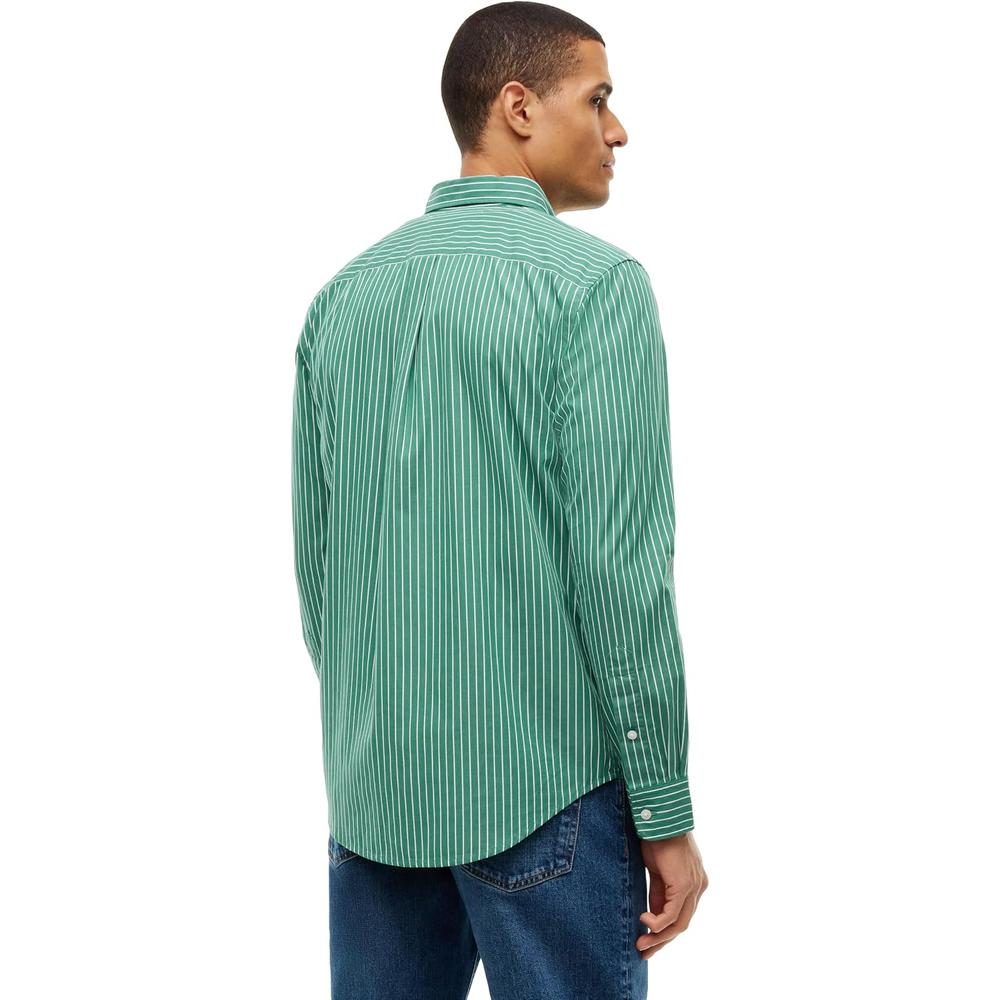 CAMISA PARA HOMBRE TOMMY HILFIGER REGULAR FIT MANGA LARGA VERDE ALASKA - 4
