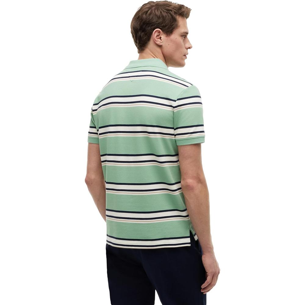POLO PARA HOMBRE TOMMY HILFIGER 1985 REGULAR FIT MANGA CORTA MULTICOLOR - 4
