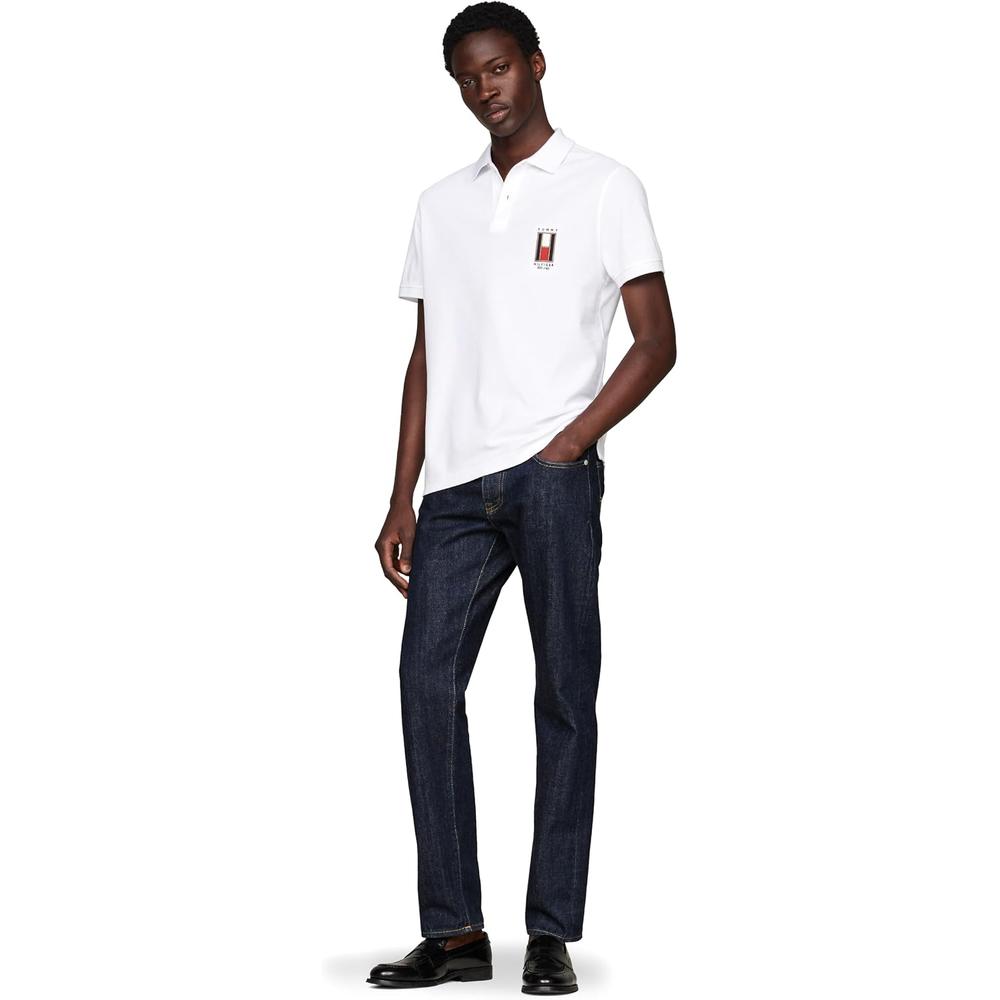 POLO PARA HOMBRE TOMMY HILFIGER REGULAR FIT MANGA CORTA - 4