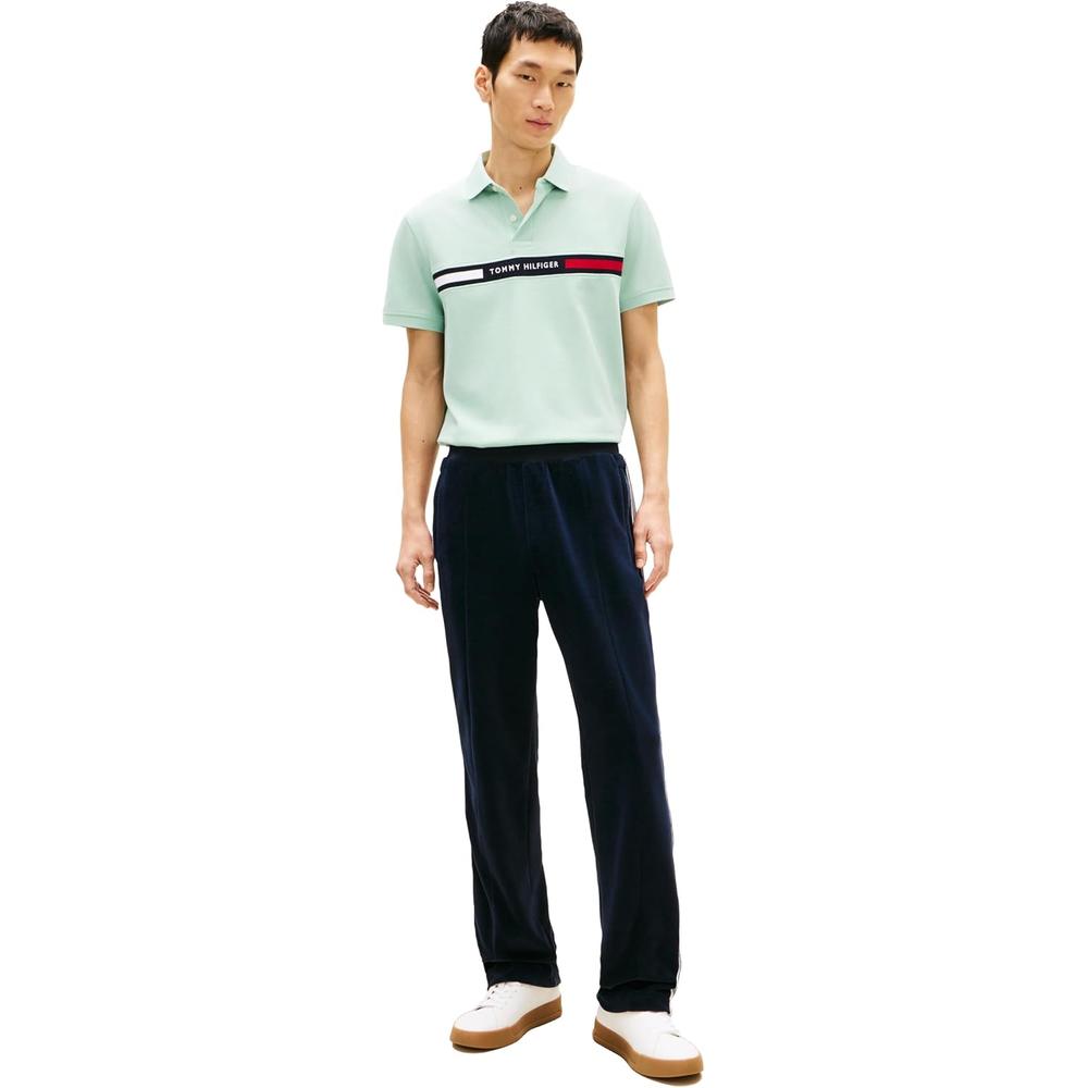 POLO PARA HOMBRE TOMMY HILFIGER REGULAR FIT MANGA CORTA MENTA SUAVE - 4