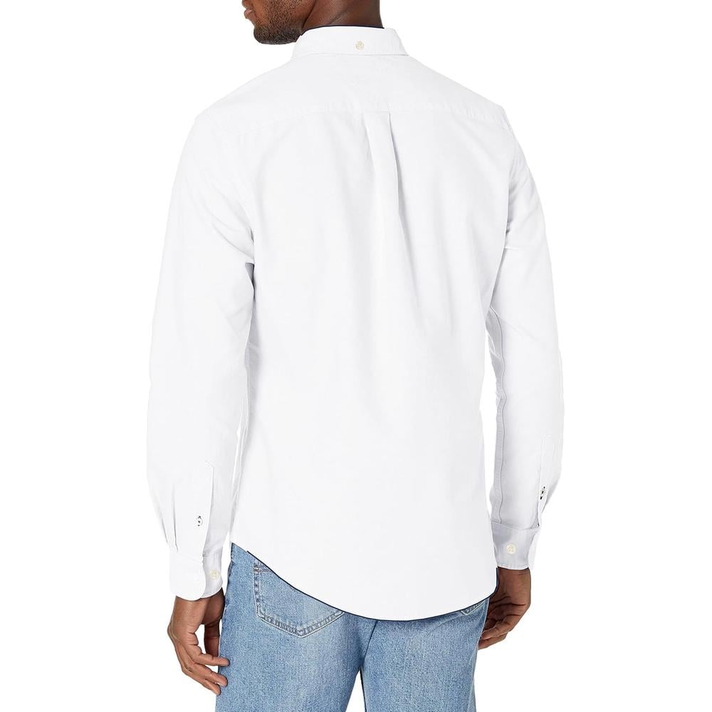 CAMISA PARA HOMBRE TOMMY HILFIGER OXFORD MANGA LARGA BLANCO - 2