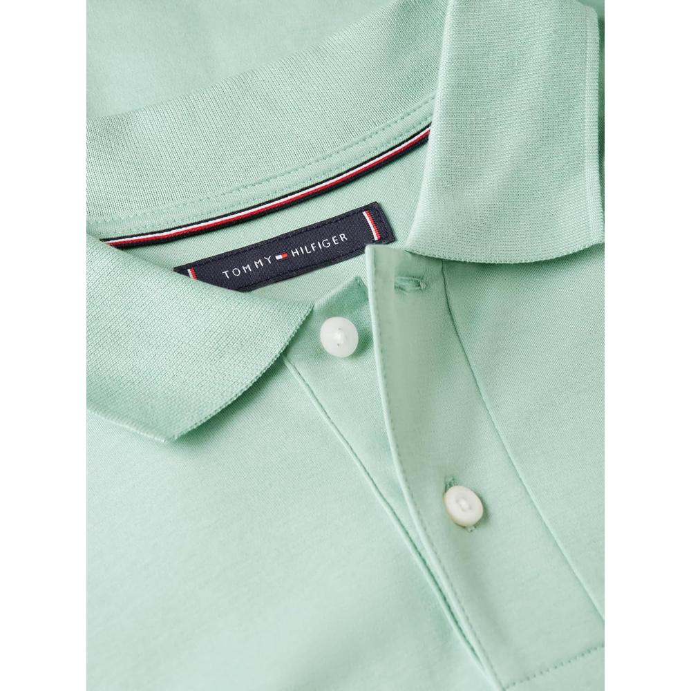 POLO PARA HOMBRE TOMMY HILFIGER REGULAR FIT MANGA CORTA MENTA APLASTADA - 5