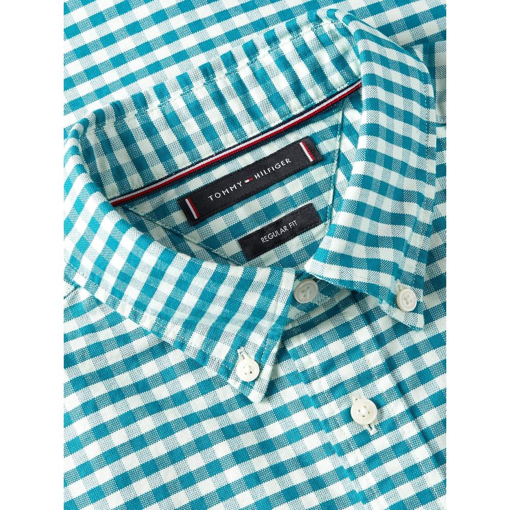 CAMISA PARA HOMBRE TOMMY HILFIGER REGULAR FIT MANGA CORTA MULTICOLOR - 5