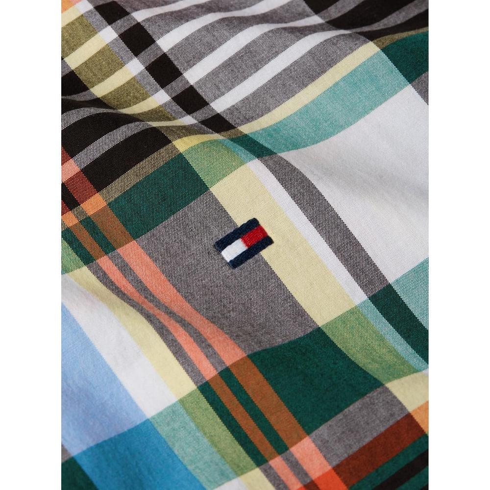 CAMISA PARA HOMBRE TOMMY HILFIGER REGULAR FIT MANGA CORTA BLANCO - 6