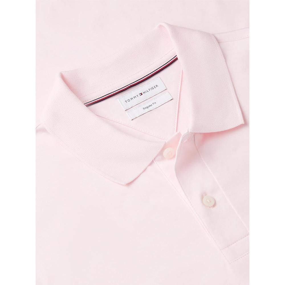 POLO PARA HOMBRE TOMMY HILFIGER REGULAR FIT MANGA CORTA ROSA LILA - 6