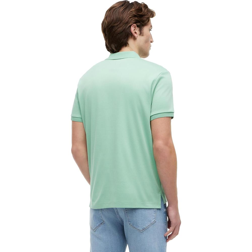 POLO PARA HOMBRE TOMMY HILFIGER REGULAR FIT MANGA CORTA VERDE CESPED CORTADO - 4
