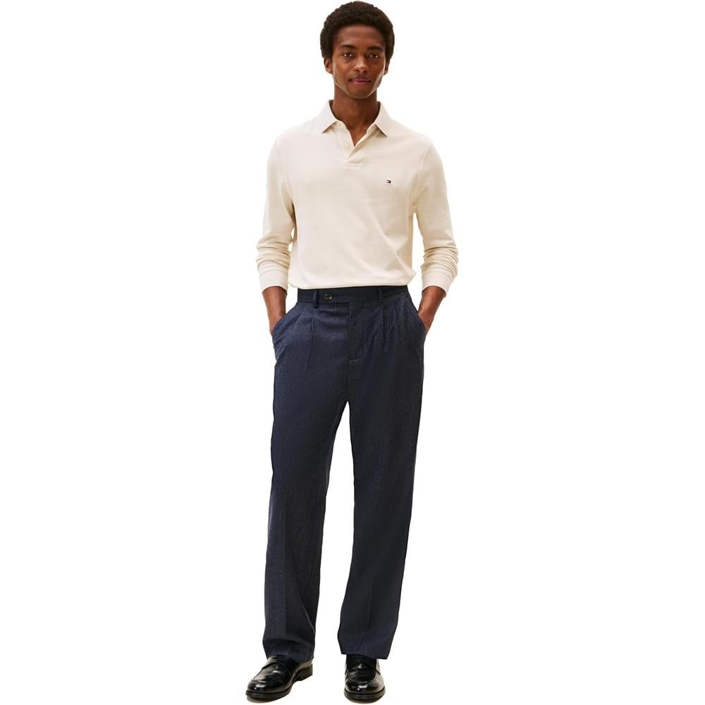 POLO PARA HOMBRE TOMMY HILFIGER REGULAR FIT MANGA LARGA - 3