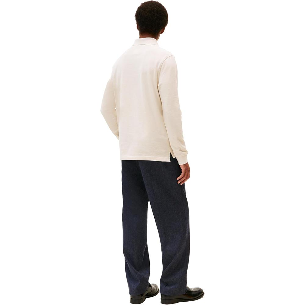 POLO PARA HOMBRE TOMMY HILFIGER REGULAR FIT MANGA LARGA - 4