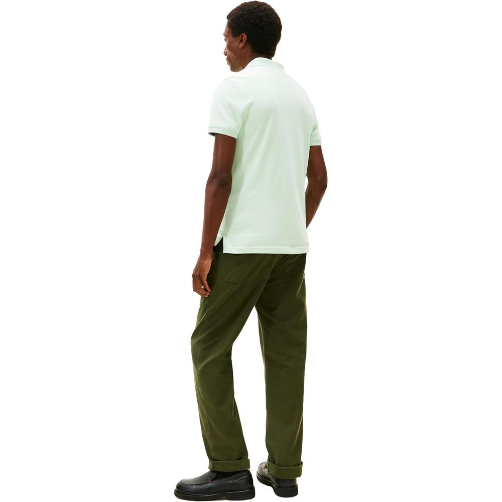 POLO PARA HOMBRE TOMMY HILFIGER 1985 SLIM FIT MANGA CORTA VERDE ÓPALO - 4