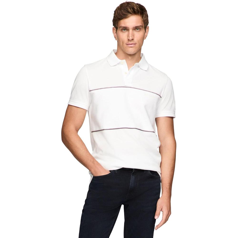 POLO PARA HOMBRE TOMMY HILFIGER REGULAR FIT MANGA CORTA - 1