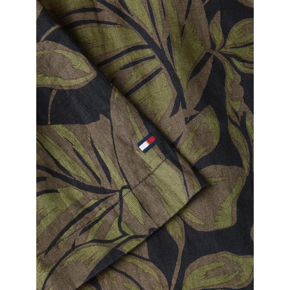 CAMISA PARA HOMBRE TOMMY HILFIGER MANGA CORTA LINO REGULAR FIT MULTICOLOR - 5