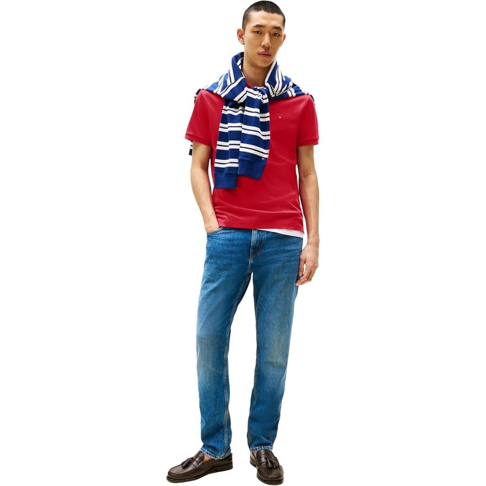 POLO PARA HOMBRE TOMMY HILFIGER REGULAR FIT MANGA CORTA - 4
