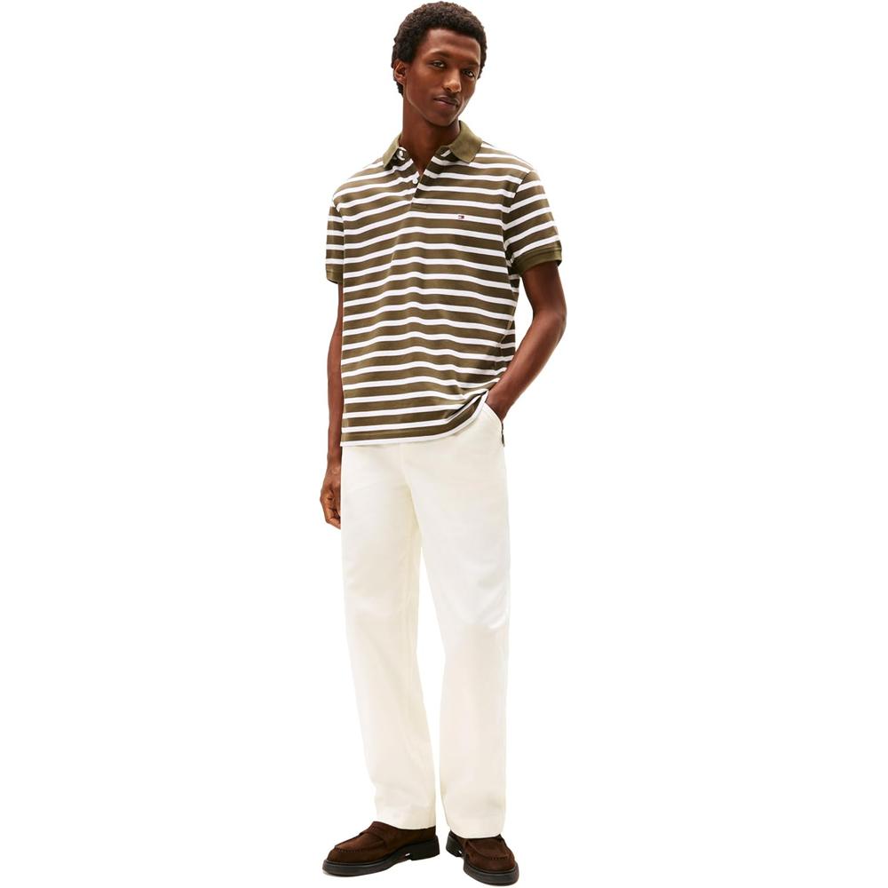 POLO PARA HOMBRE TOMMY HILFIGER CLASSIC FIT MANGA CORTA MULTICOLOR - 3